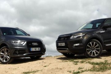 Range Rover Evoque contre Audi Q3