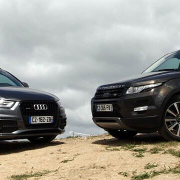 Range Rover Evoque contre Audi Q3