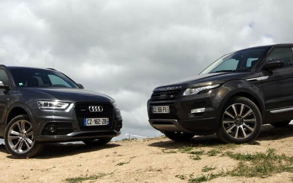 Range Rover Evoque contre Audi Q3