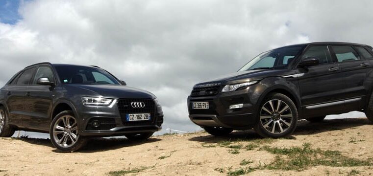Range Rover Evoque contre Audi Q3