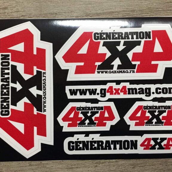 stickers generation 4x4