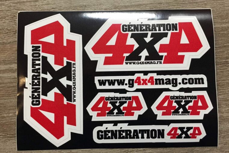 stickers generation 4x4