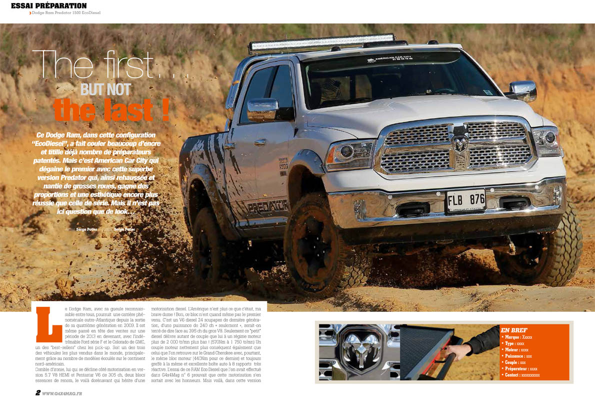 Dodge Ram Predator 1500 EcoDiesel