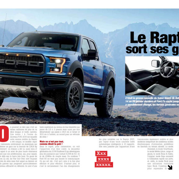 Ford Raptor 2017