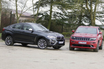 BMW X6 5.0i vs Jeep Grand Cherokee SRT