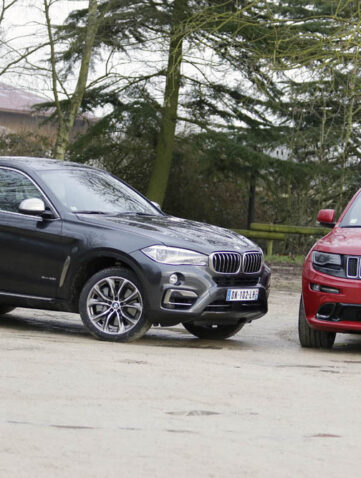 BMW X6 5.0i vs Jeep Grand Cherokee SRT