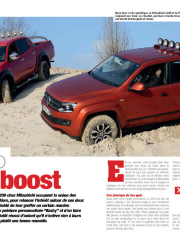Mitsubishi L200 Appalaches vs VW Amarok Canyon