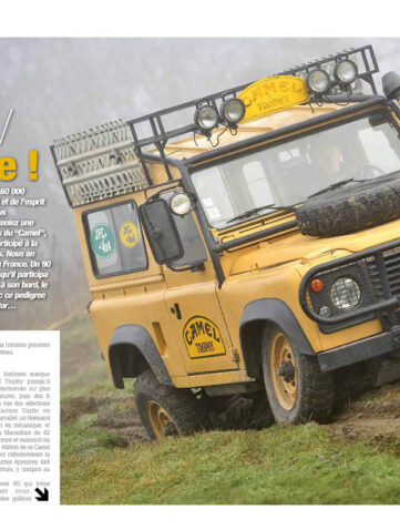 Land Rover 90 2,5L diesel du Camel Trophy 1986