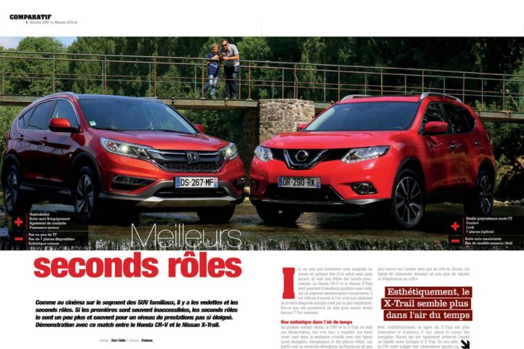 Honda CRV vs Nissan X-Trail