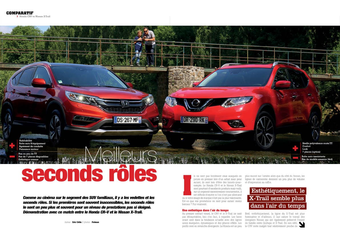 Honda CRV vs Nissan X-Trail
