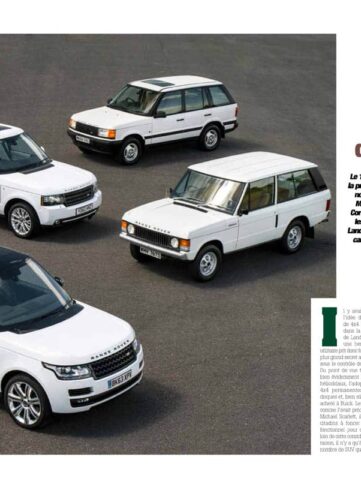 Histoire Range Rover