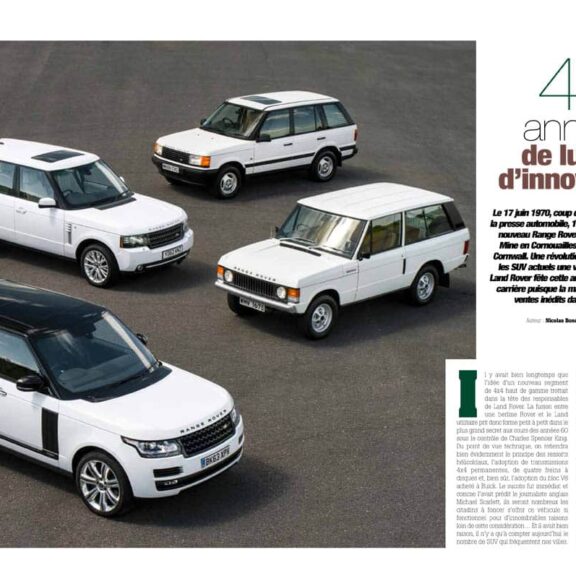 Histoire Range Rover