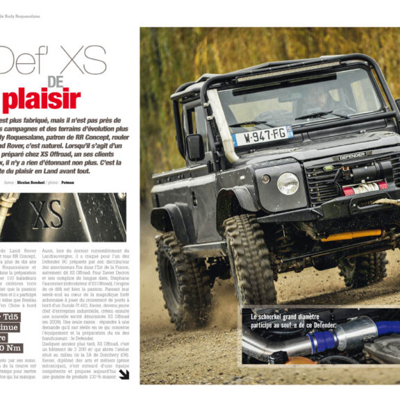 préparation Land Rover Defender 90 Td5