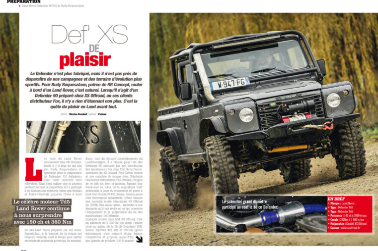 préparation Land Rover Defender 90 Td5