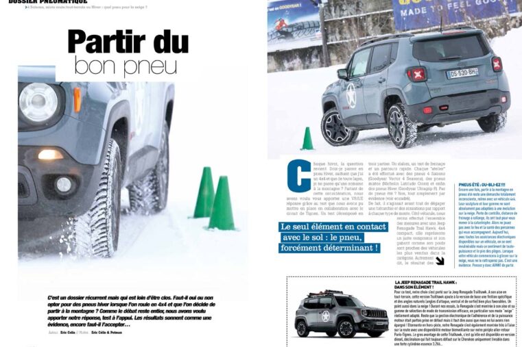 dossier pneu 4x4