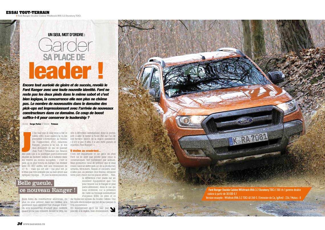 Essai Ford Ranger