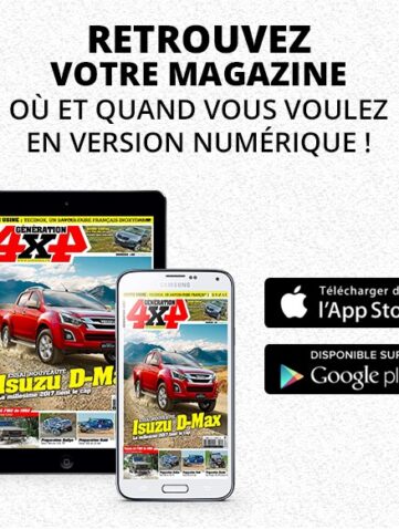 Génération 4x4 sur tablette