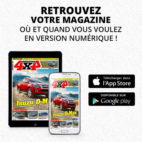 Génération 4x4 sur tablette