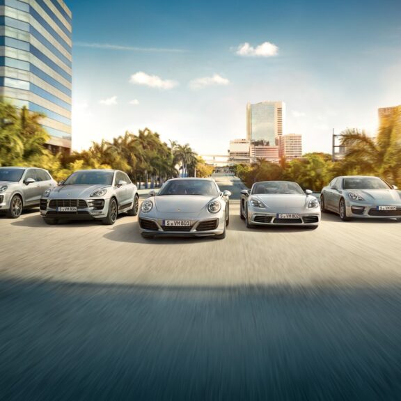Gamme Porsche
