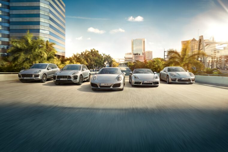 Gamme Porsche