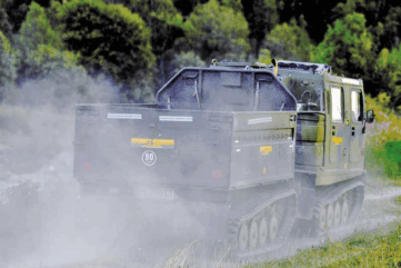 Le Hägglunds BV 206 préparation Hellgeth