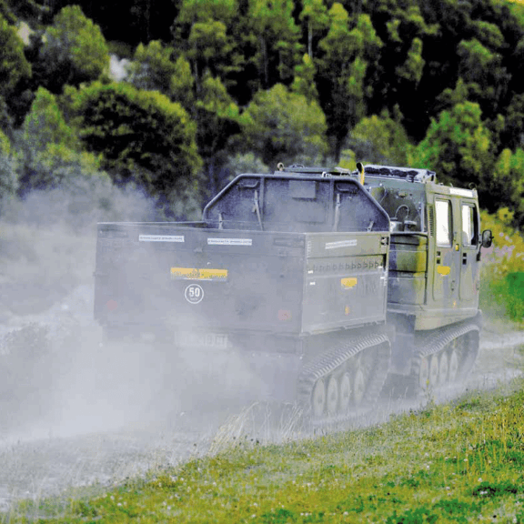 Le Hägglunds BV 206 préparation Hellgeth