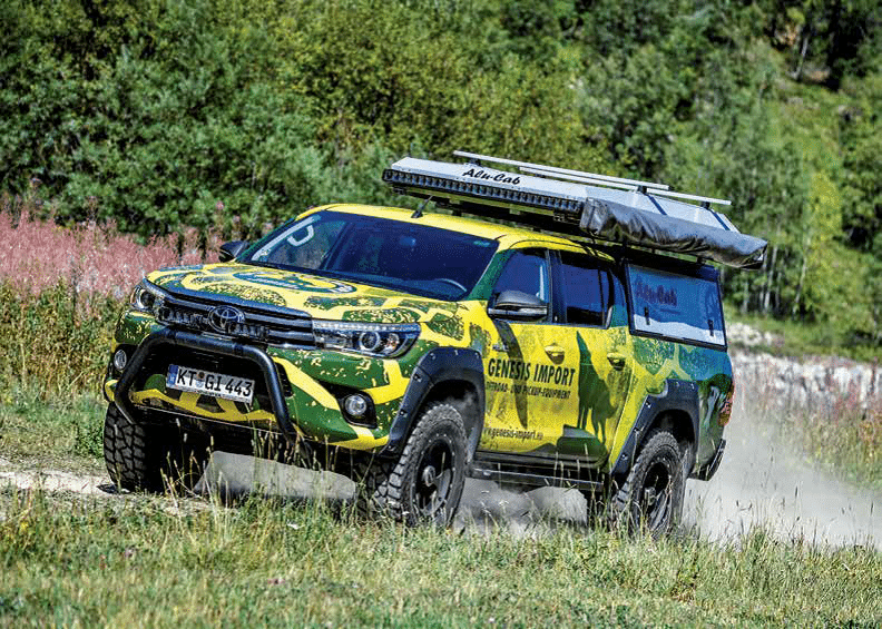 Cellule et hardtop Alu’Cab par Modul’Auto