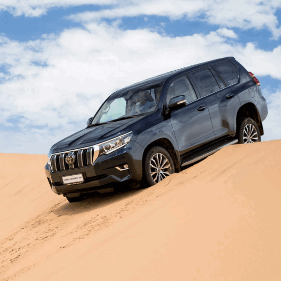 Toyota Land Cruiser 177 D-4D Lounge en Namibie