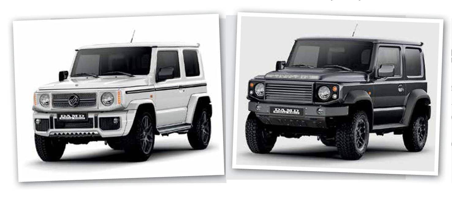Defender et Mercedes G Style