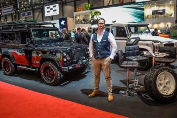 twisted Land Rover
