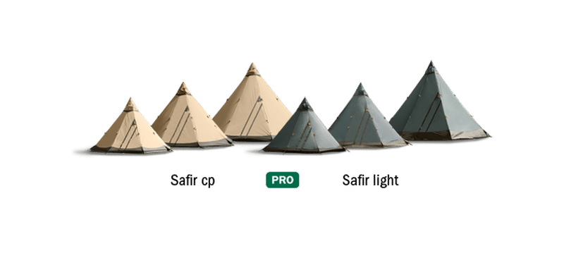 Gamme tentes Tentipi