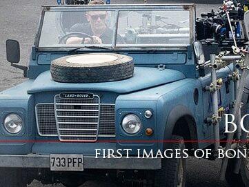 James Bond Land rover