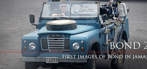 James Bond Land rover