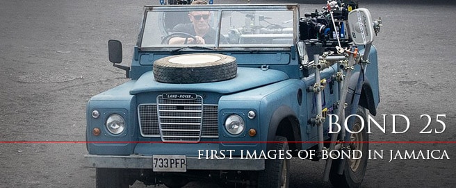 James Bond Land rover