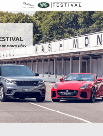 New Defender jaguar land rover festival 2019
