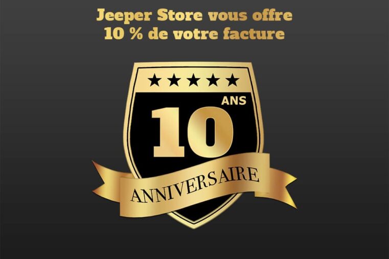Jeeper Store fête ses 10 ans