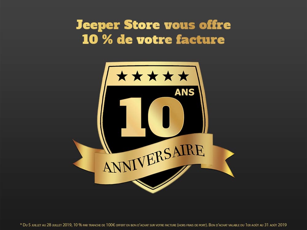 Jeeper Store fête ses 10 ans