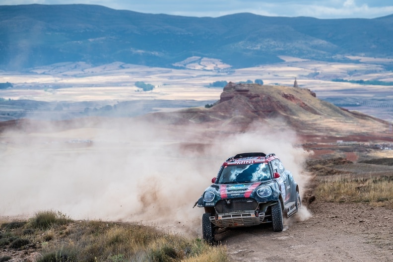 Baja Aragon FIA 2013 triplé Mini X raid