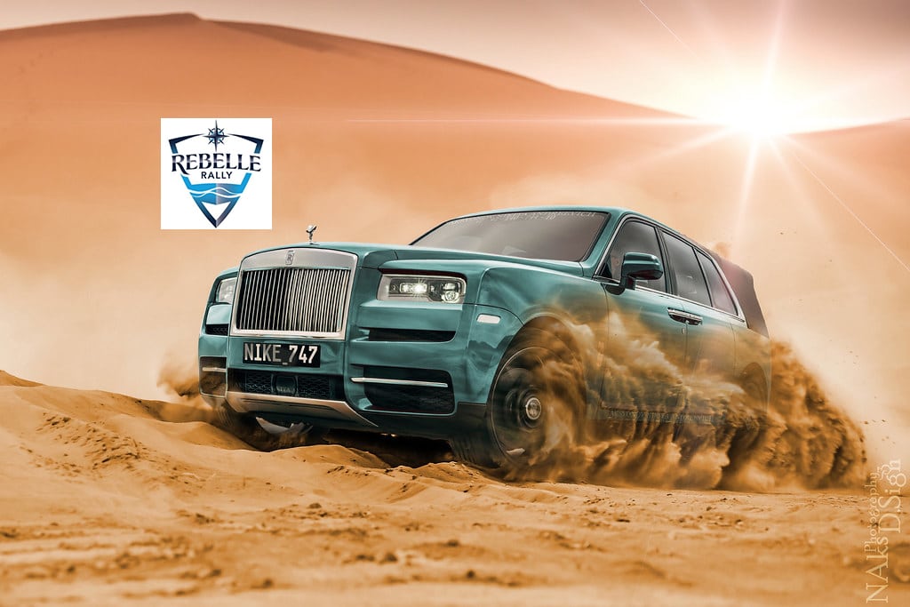 Rolls Royce Cullinan rebell rally 2019