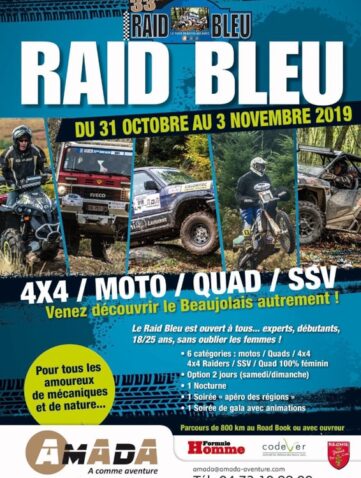 Raid Bleu Amada Aventure