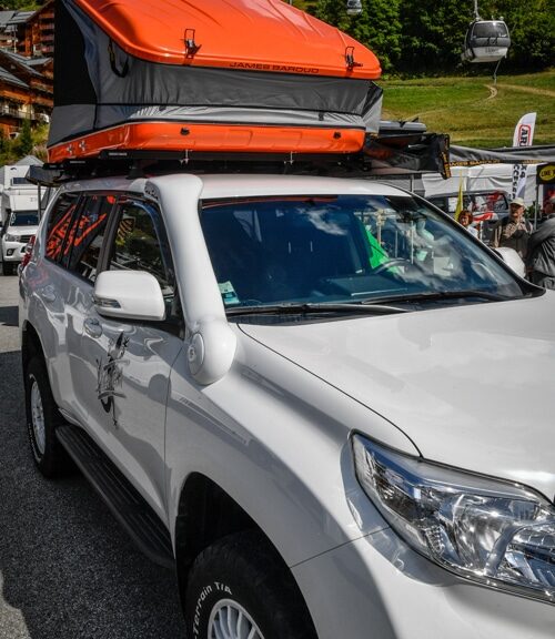 Tente de toit James Baroud en couleur