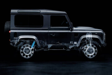 Defender préparation Land Rover