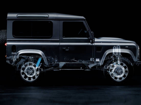 Defender préparation Land Rover