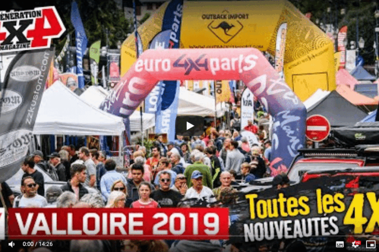 salon de Valloire 2019 foire du tout terrain et du 4x4 accessoires et équipements