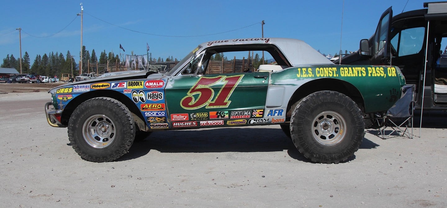 Une Mustang 67 pour le Gambler 500