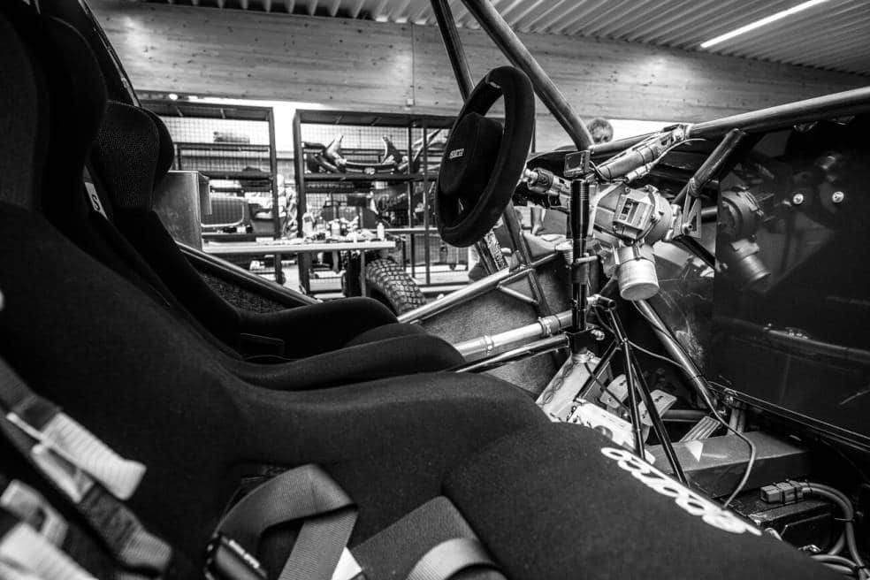 L’OT3 d’Overdrive est un SSV turbo à 1 000 cc boîte six vitesses, d’une puissance de 177 chevaux conforme à la réglementation de la FIA.