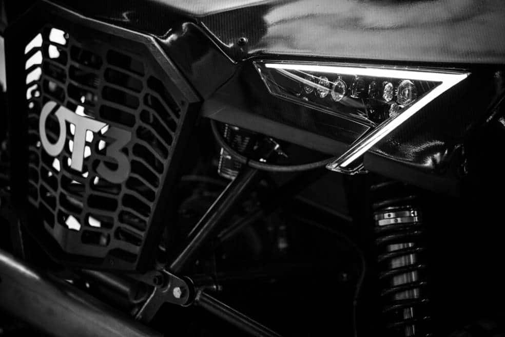 L’OT3 d’Overdrive est un SSV turbo conforme à la réglementation de la FIA.