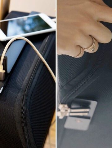 Kabuto valise connectée pratique