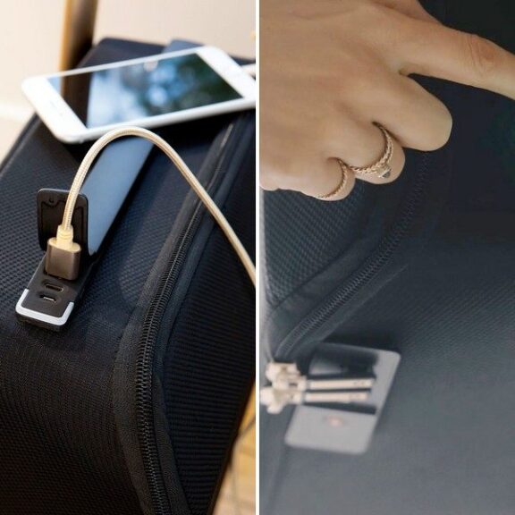 Kabuto valise connectée pratique