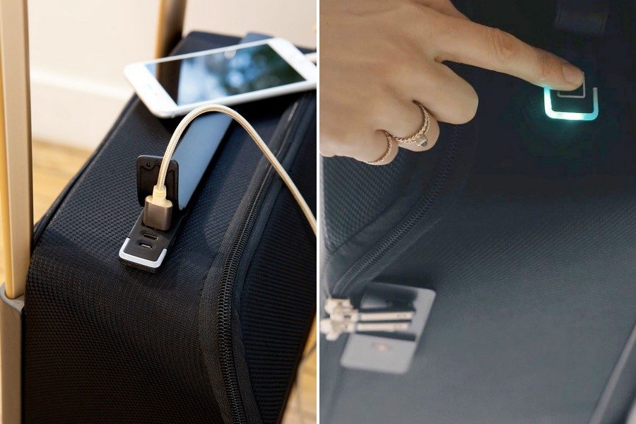 Kabuto valise connectée pratique